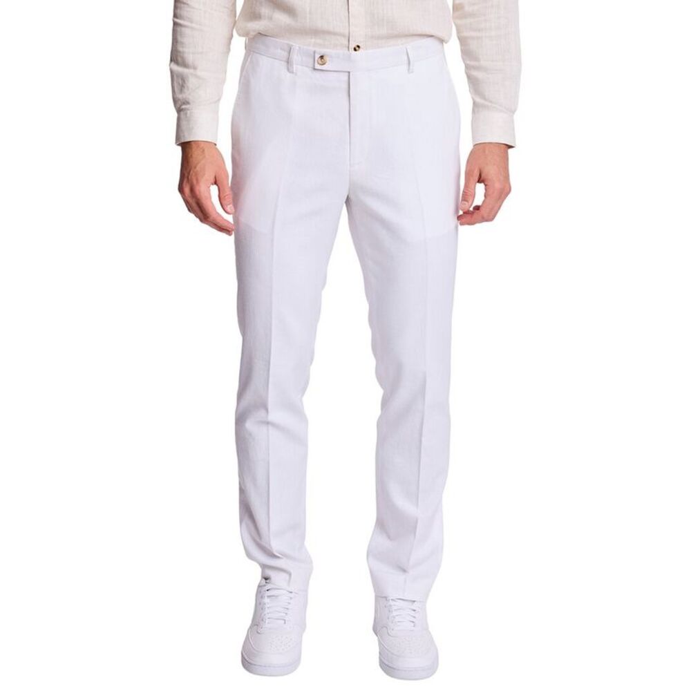 Paisley & Gray Mens Downing Linen-Blend Pant